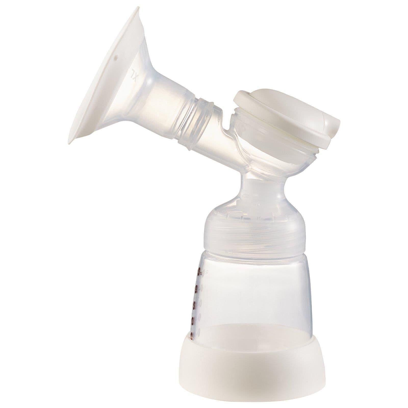 image-VEVOR Breast Pump, Double Electric Breast Pumps, 4 Modes & 16 Levels, 300mmHg Strong Suction, 2800mAH Rechargeable Anti-Backflow Breastfeeding Pump with LED Display, 18/21mm Inserts, 24/28mm Flanges