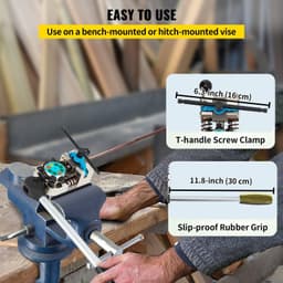 image-VEVOR Brake Line Flaring Tool, 45 Degree Single, Double, and Bubble Flares for 3/16", 1/4", 5/16" and 3/8" Tube Size, Suitable for Soft Metal of Copper Lines
