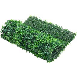 image-VEVOR 12PCS 24"x16" Grass Wall Panels for 32 SQ Feet, Boxwood Hedge Wall Panels, Artificial Grass Backdrop Wall 1.6", Privacy Hedge Screen UV Protected for Outdoor Indoor Garden Fence Backyard