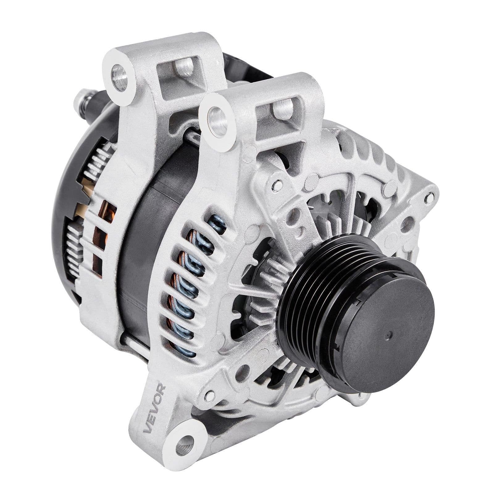 image-VEVOR Car Alternator 11252, Fit for Buick Enclave Base 3.6L 2012-2013, Chevy Traverse LT 2009-2016, GMC Acadia SLT 2007-2015, Saturn Outlook V6 2007-2010, Automotive Replacement Alternator 25815839