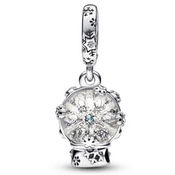 image-Woman's charm link Pandora SNOWFLAKE SNOWGLOBE