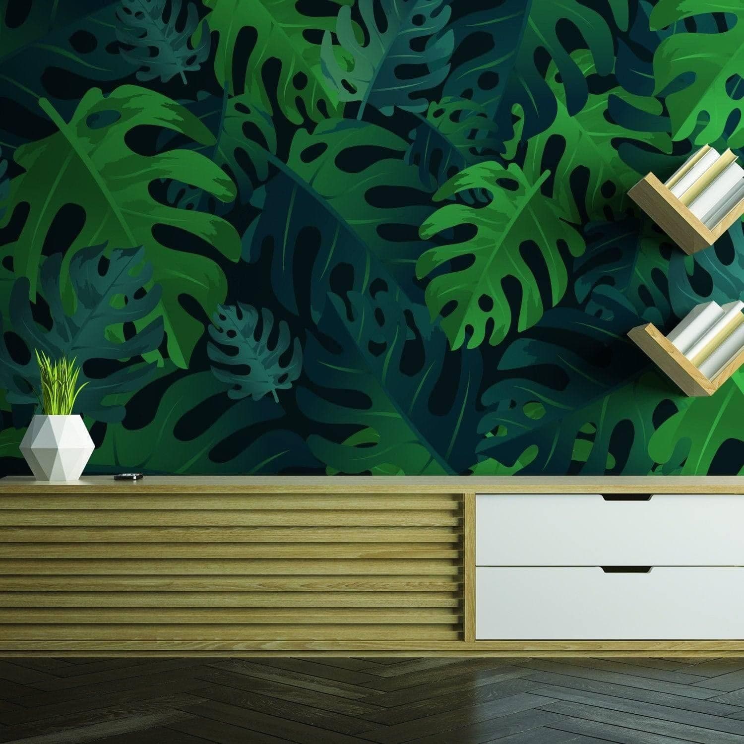 image-Tropical Paradise Peel and Stick Wallpaper