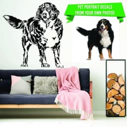 image-Customizable Animal Illustration Adhesive Decal