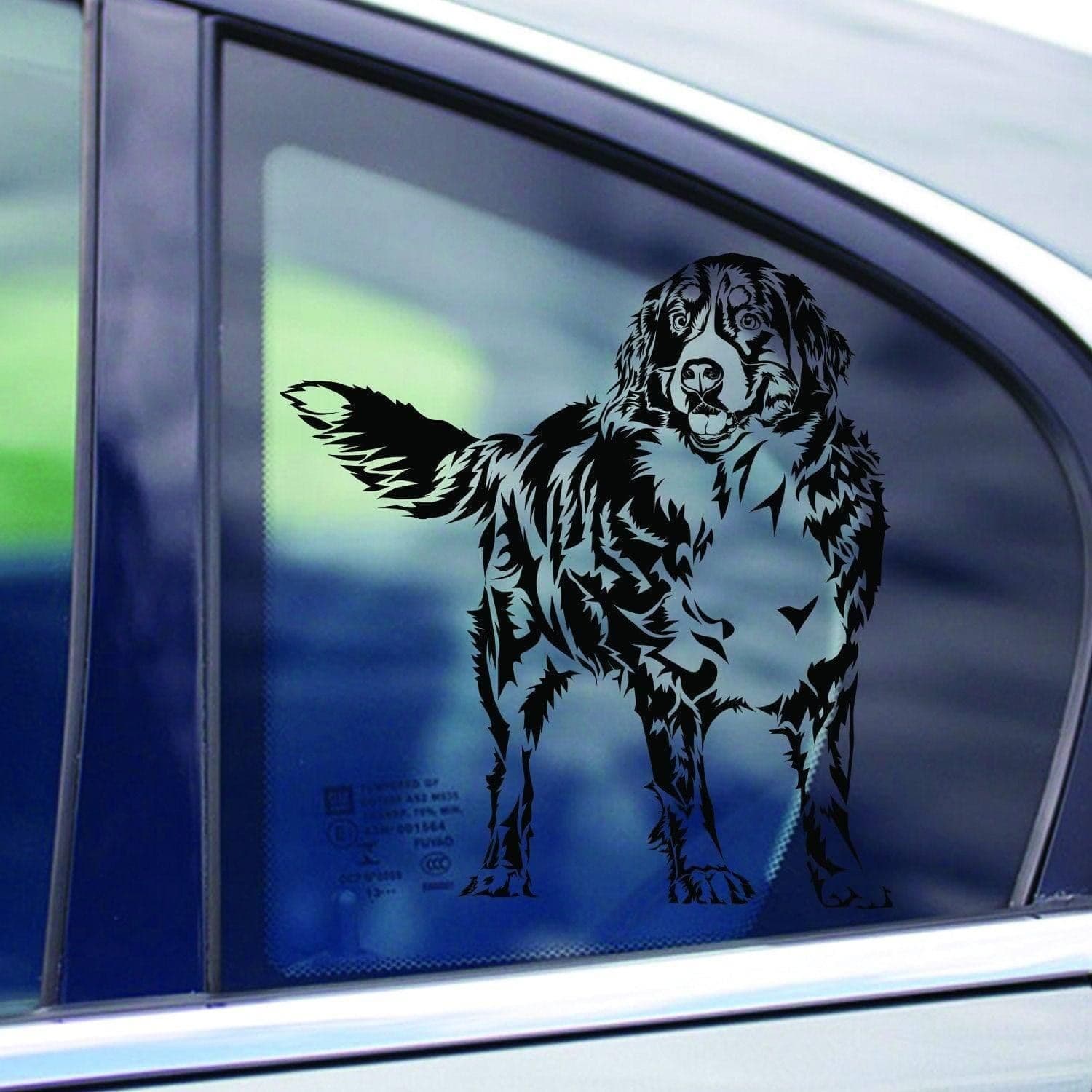 image-Customizable Animal Illustration Adhesive Decal