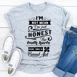 image-I'm Not Mean T-Shirt