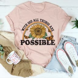image-With God All Things Are Possible T-Shirt