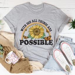 image-With God All Things Are Possible T-Shirt