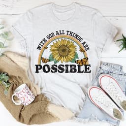 image-With God All Things Are Possible T-Shirt