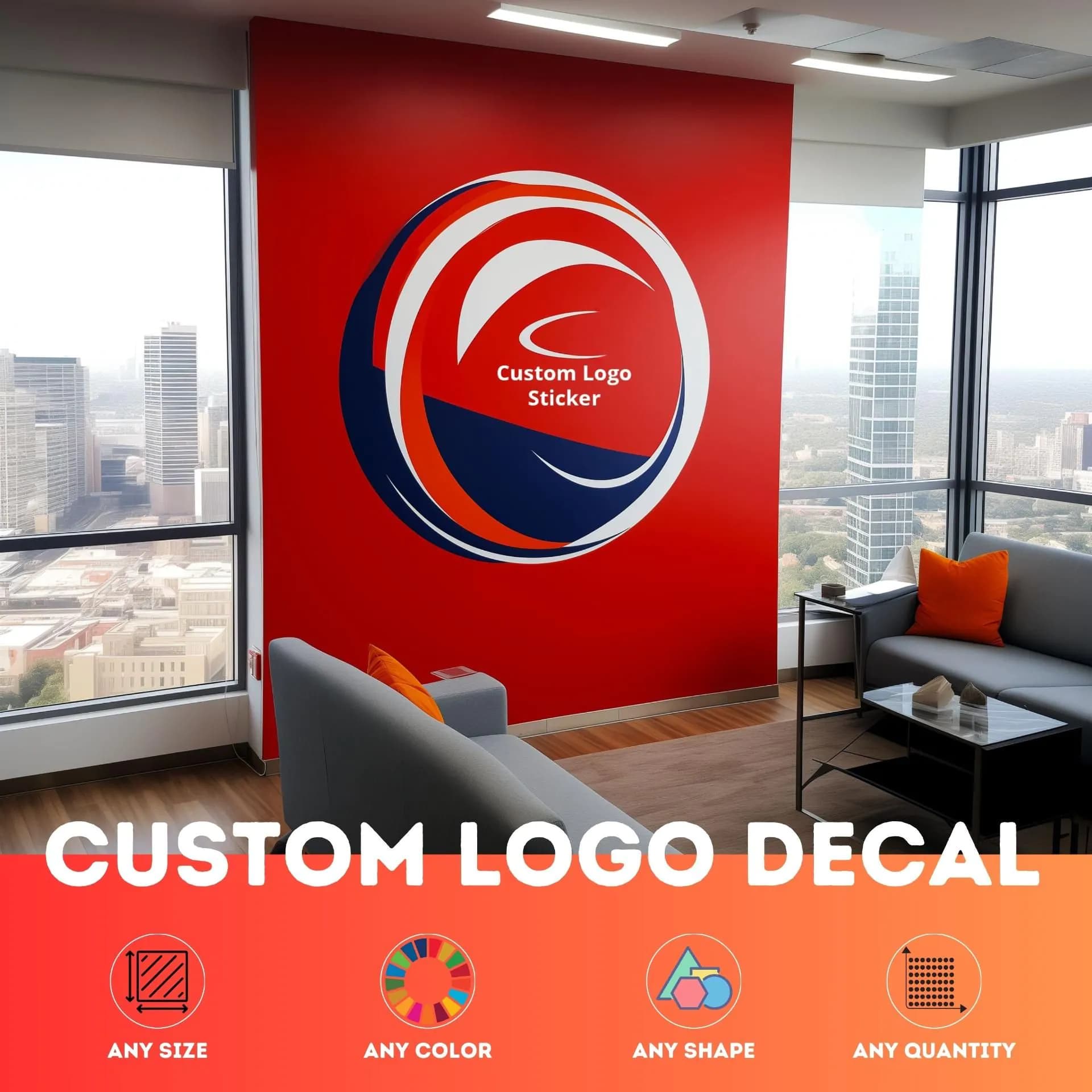 image-Custom Vinyl Wall Sticker: Design Your Own Distinctive Wall Art