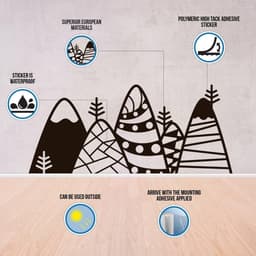 image-Explorer Vinyl Wall Decal - Global World Map Sticker