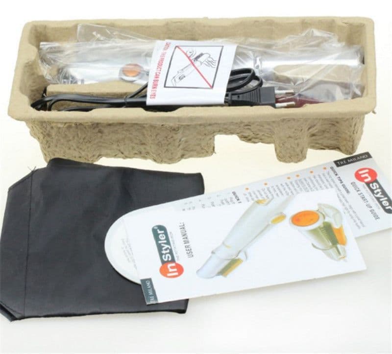 image-2-in-1 Hair Straightener Curler - 3 Heat Settings 230°C