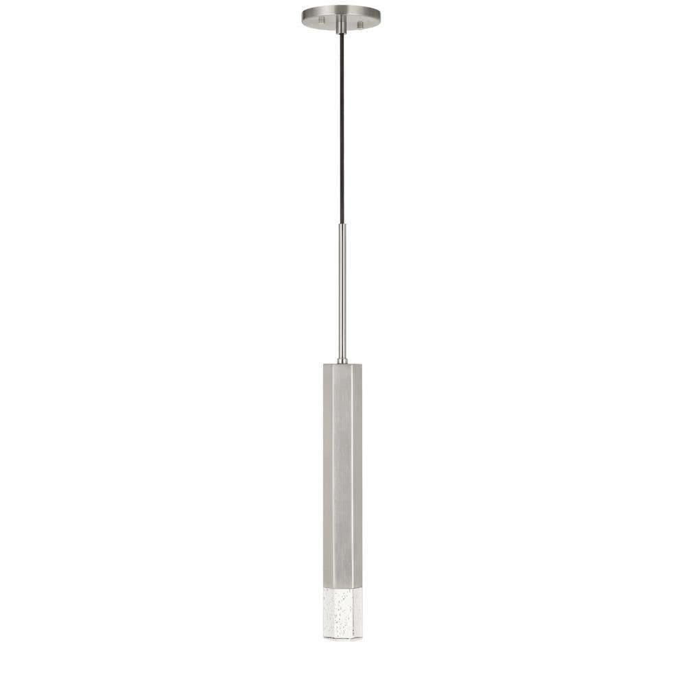 image-Troy Integrated Led Dimmable Hexagonaluminum Casted 1 Light Pendant
