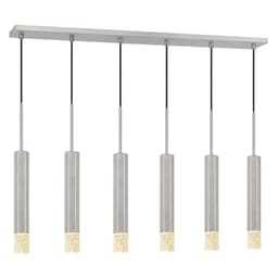 image-Troy Integrated Led Dimmable Hexagon Aluminum Casted 6 Lights Pendant