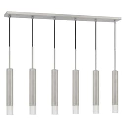 image-Troy Integrated Led Dimmable Hexagon Aluminum Casted 6 Lights Pendant