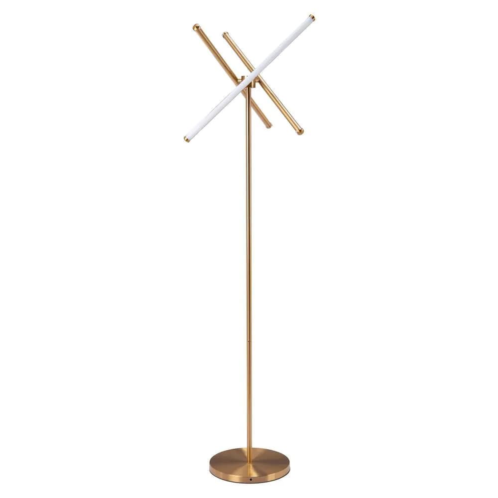 image-Garza Floor Lamp Brass