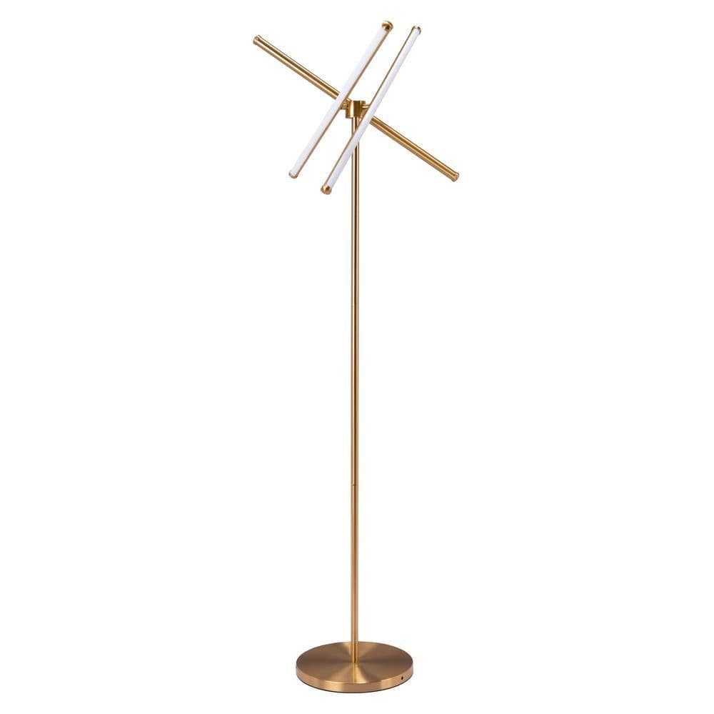 image-Garza Floor Lamp Brass