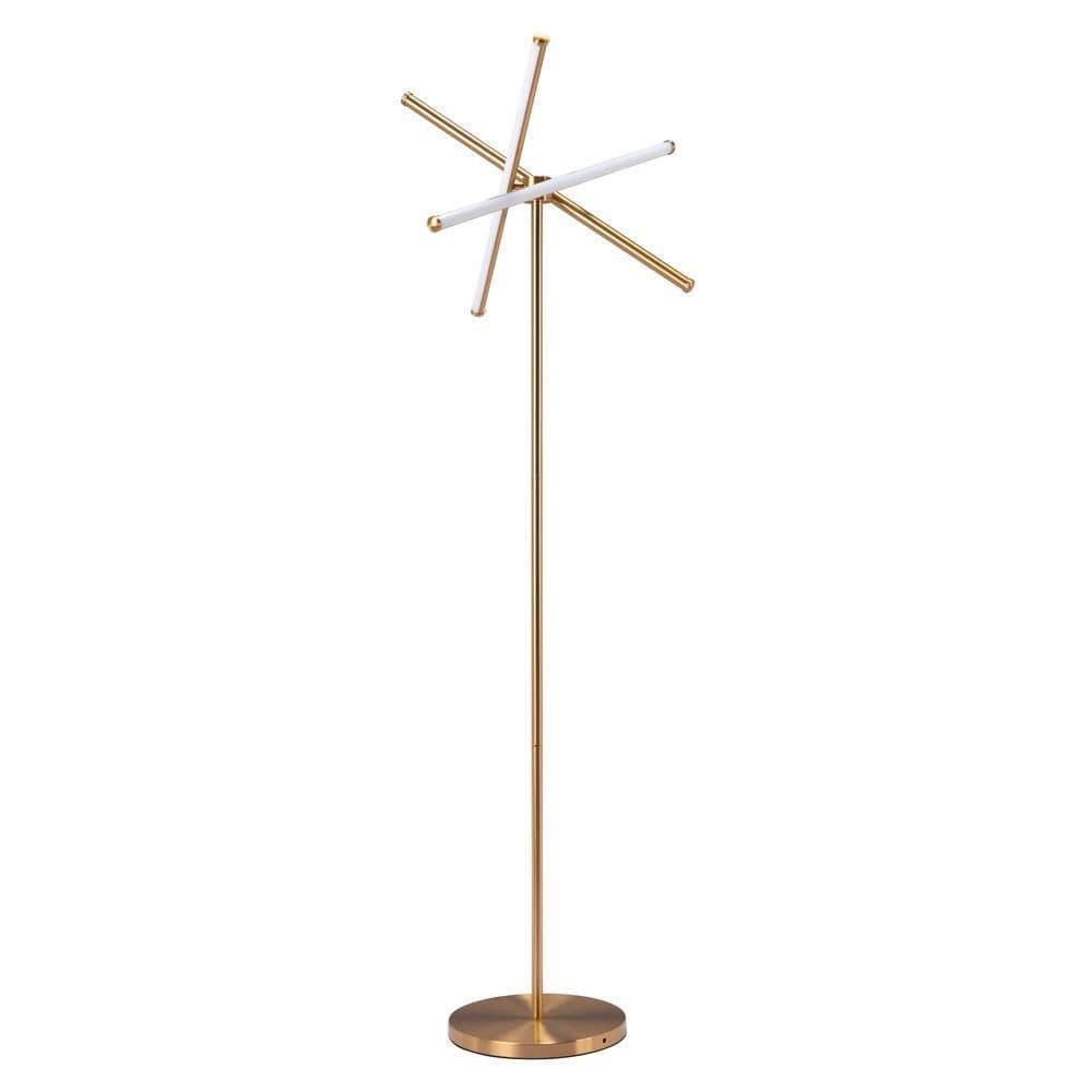 image-Garza Floor Lamp Brass