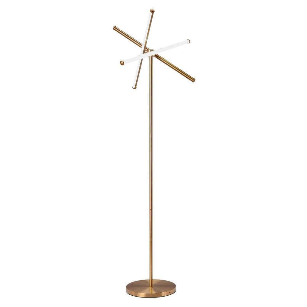 image-Garza Floor Lamp Brass