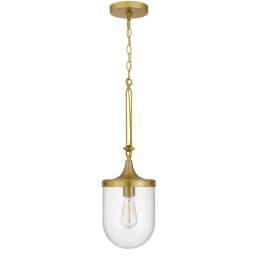 image-60W Ithaca Bubbled Glass Pendant Fixture