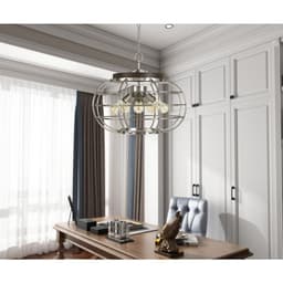 image-Liberty Metal Chandelier (Edison Bulbs Not Included)
