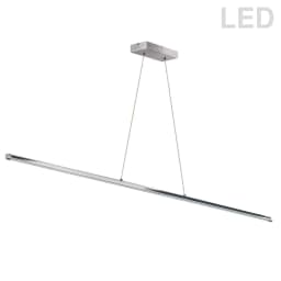 image-30W Horiz Pendant PC, WH Acrylic Diffuser
