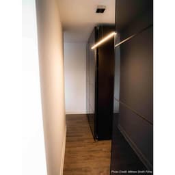 image-30W Horiz Pendant PC, WH Acrylic Diffuser