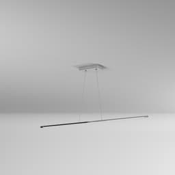 image-30W Horiz Pendant PC, WH Acrylic Diffuser