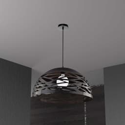 image-1LT Pendant, Matte Black Finish