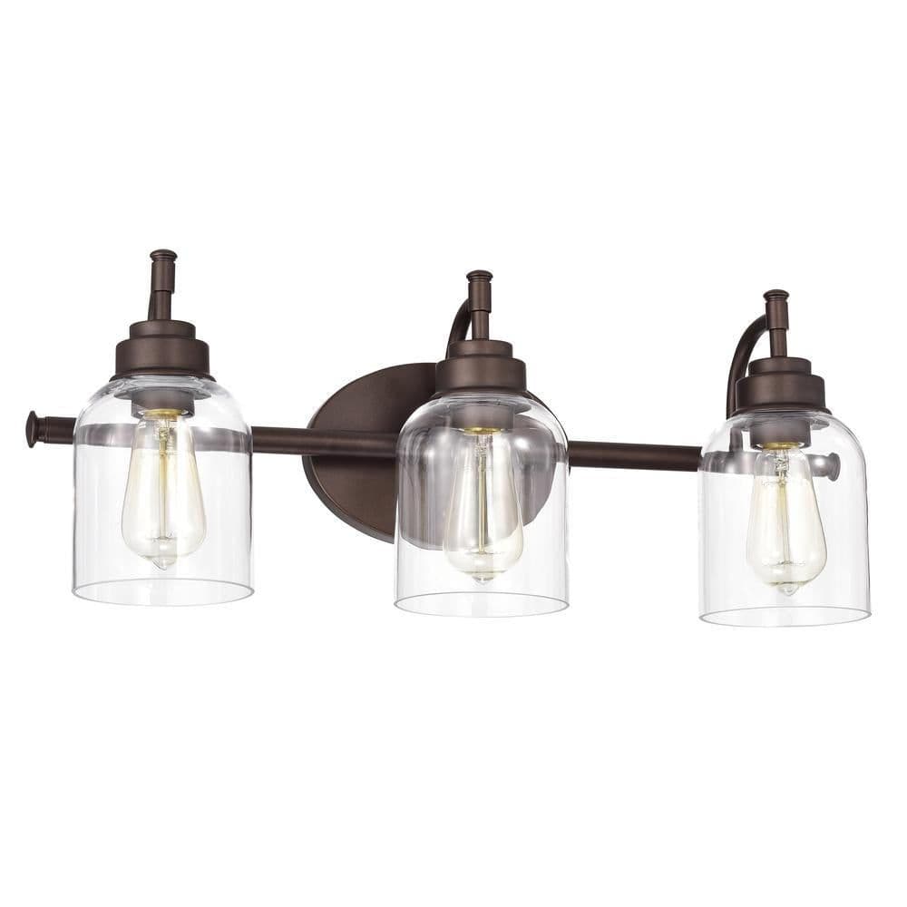 image-CHLOE Lighting ADAIR Transitional 3 Light Oil Rubbed Bronze Bath Vanity Fixture 24" Wide