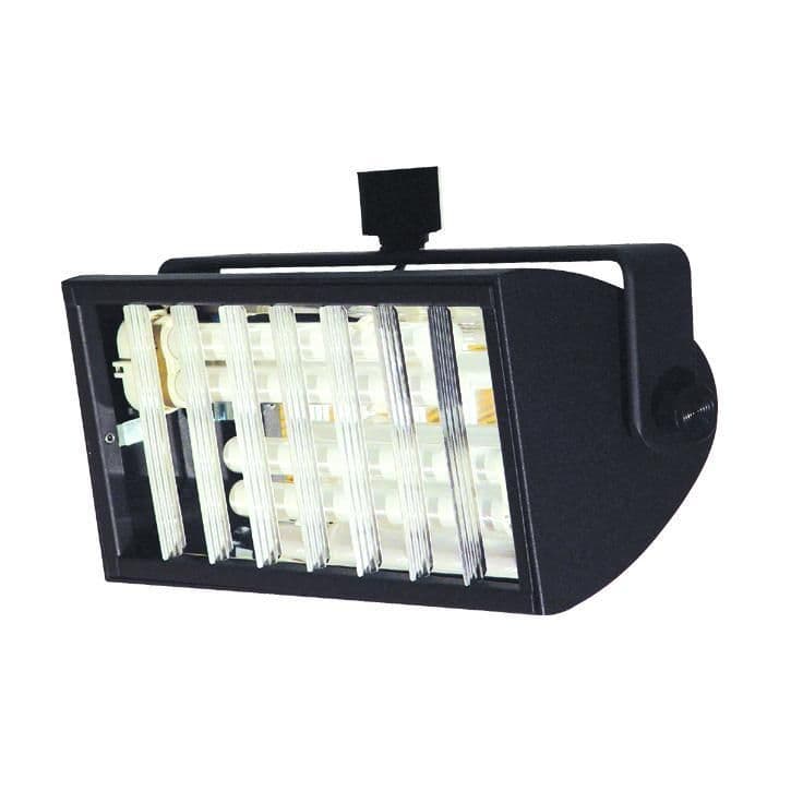 image-18W X 2 Wall Wash Pl Track Fixture, HT230BK