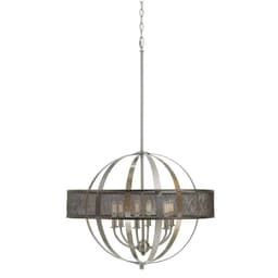 image-60W X 6 Willow Chandelier (Edison Bulbs Not Included)