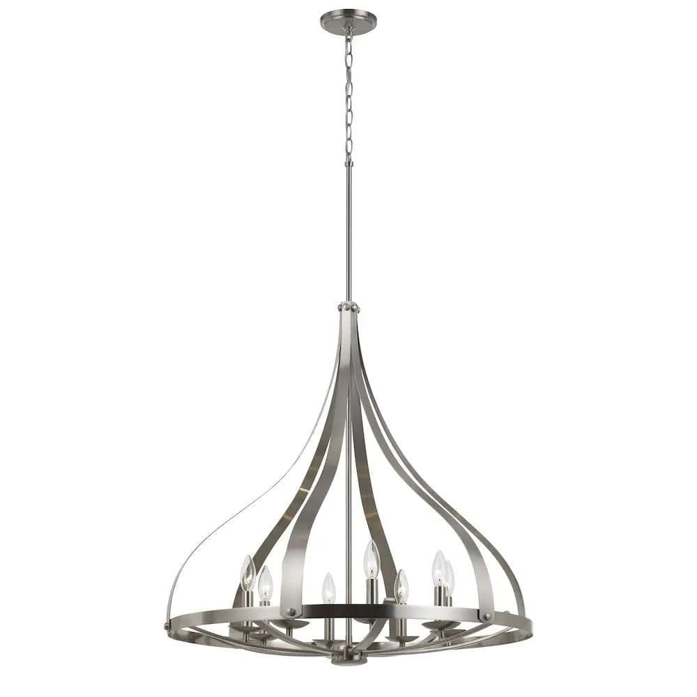 image-60W X 8 Meridian Chandeliler