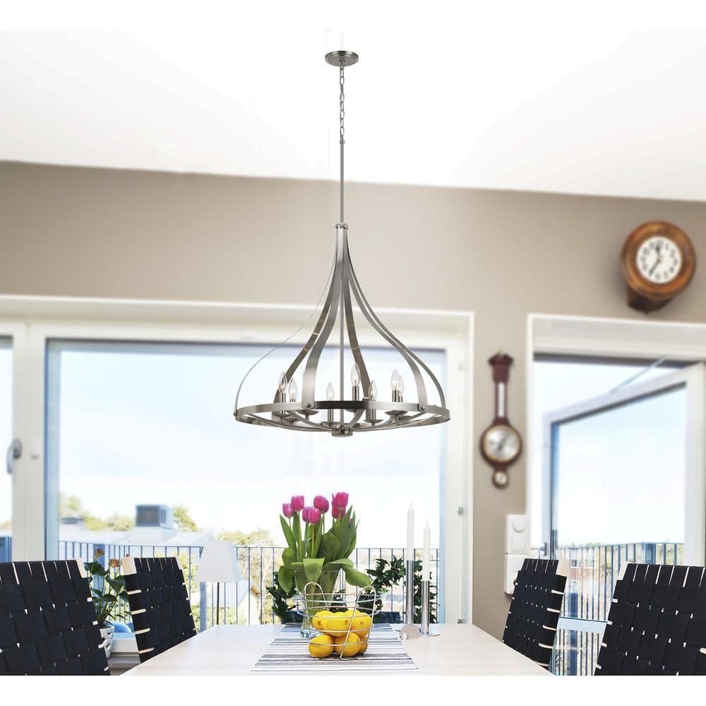 image-60W X 8 Meridian Chandeliler