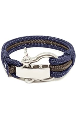 image-Adjustable Shackle Derry Nautical Bracelet