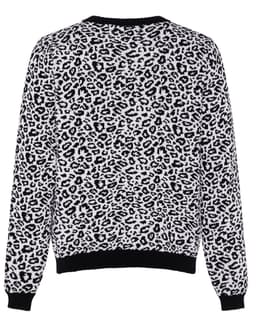 image-Leopard Wool & Cashmere Knitted Jumper