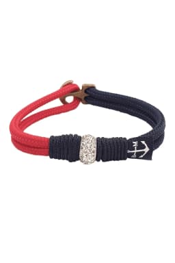 image-Conor Crystal Beads Nautical Bracelet