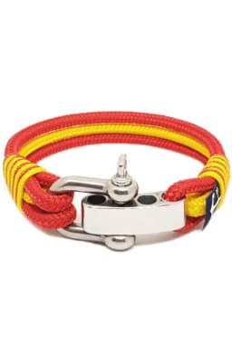 image-Adjustable Shackle Manchester United Nautical Bracelet