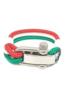 image-Italy Adjustable Shackle Nautical Bracelet