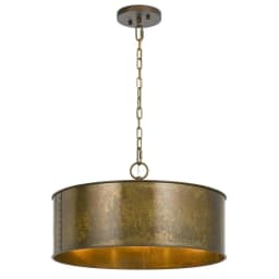 image-60W X 3 Rochefort Metal 3 Light Chandelier
