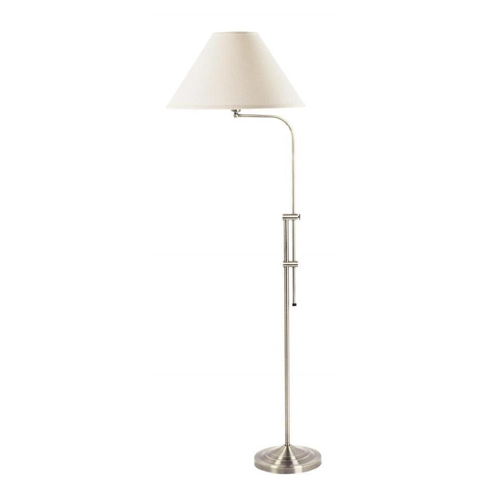 image-150W 3 Way Floor Lamp W/Adjust Pole