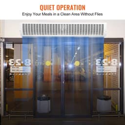 image-VEVOR Rideau d'air intérieur commercial 1,5 m, super puissance, 2 vitesses, 3566 m³/h, rideaux d'air muraux pour portes, ventilateur intérieur de porte avec interrupteur de fin de course robuste