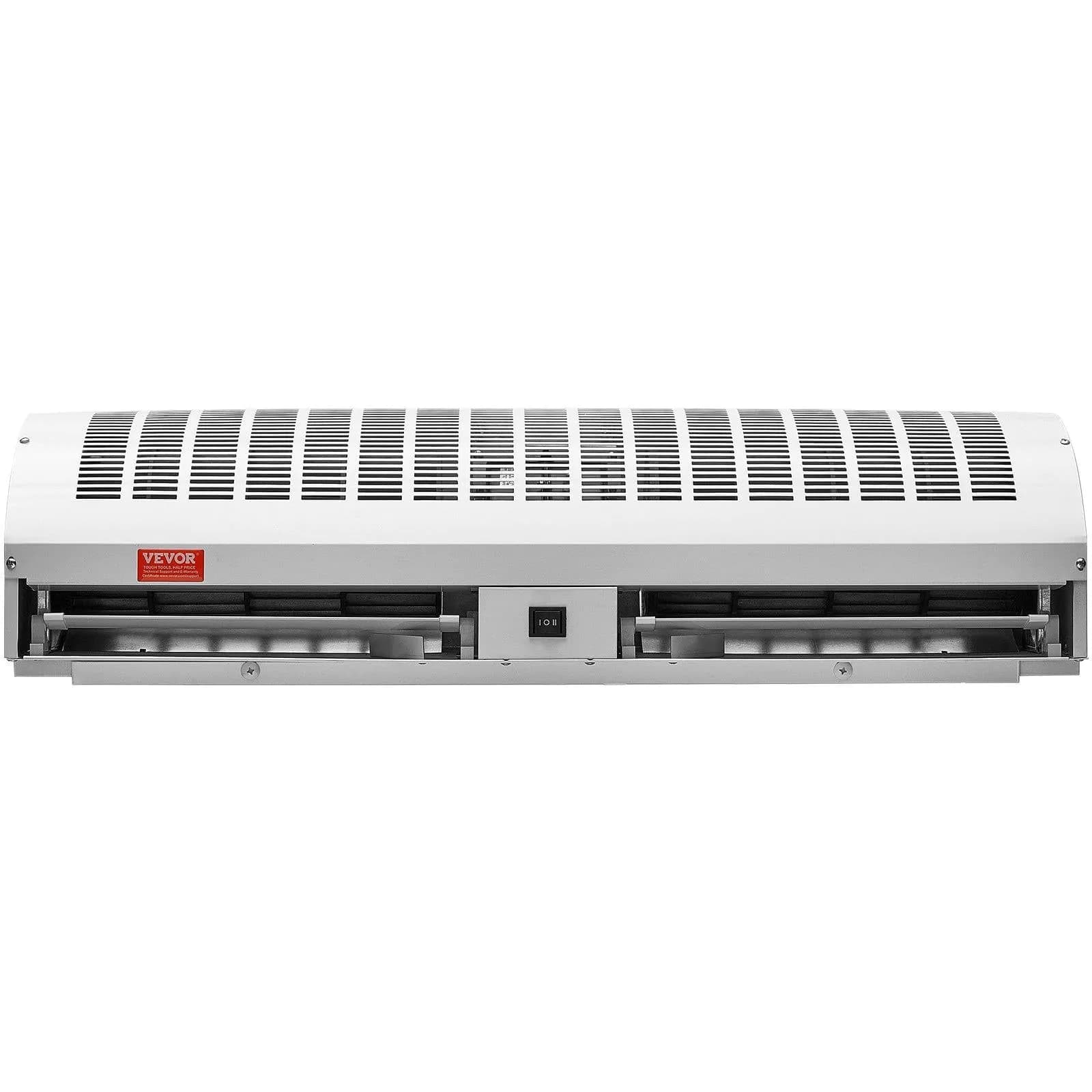image-VEVOR Rideau d'air intérieur commercial de 0,9 m, super puissance, 2 vitesses, 2038 m³/h, rideaux d'air muraux certifiés UL pour portes, ventilateur intérieur sur porte avec interrupteur de fin de cou