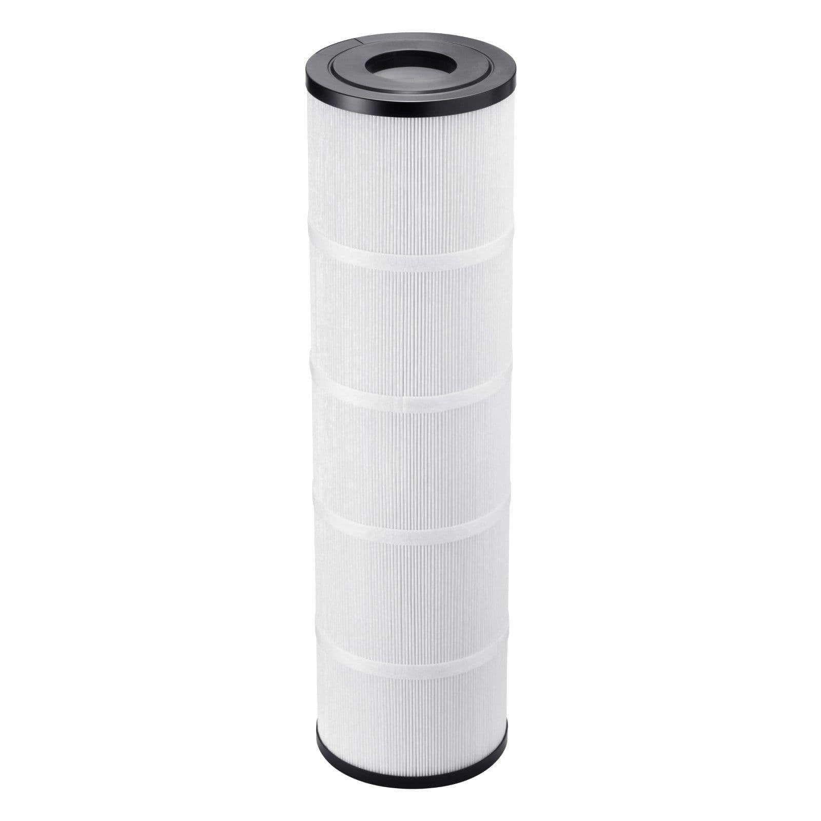 image-VEVOR Cartouche de Filtre de Piscine Lot de 4 x 9,8 m², Cartouche Filtrante de Rechange de Spa Compatible avec Pentair CCP320, Pleatco PCC80-PAK4, Plissée Trilobée, pour Filtration de Piscines, Spas