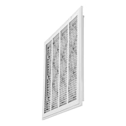 image-VEVOR Grille de Retour d'Air avec Filtre pour Ouverture de Conduit 50,5 x 50,5 cm, Grille de Ventilation de Retour d'Air Murale, en Acier Revêtement en Poudre, pour Amélioration de la Ventilation