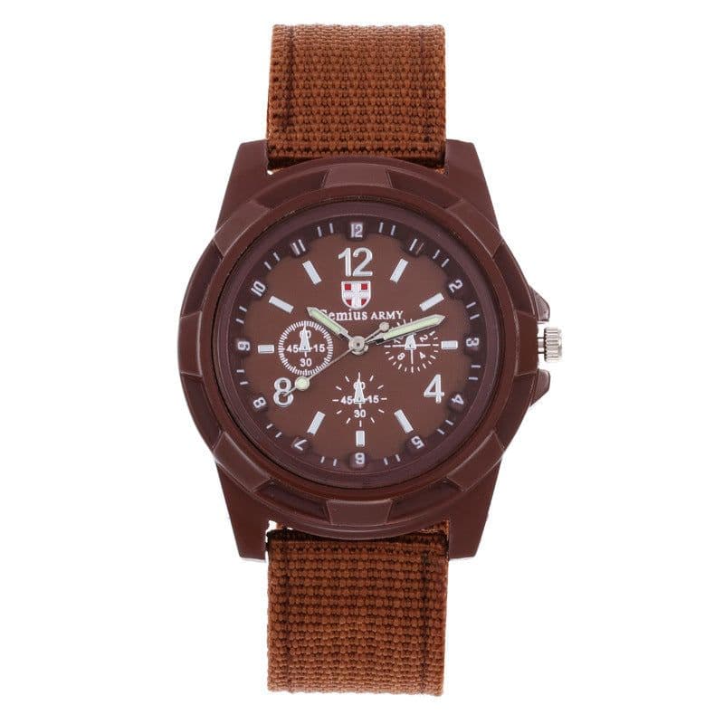 image-Somito GMT Braided Sports Watch - GEM Green, 40.5mm, Military