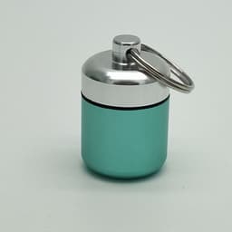 image-Aluminum Alloy Earplug Storage Case - Colorful Metal
