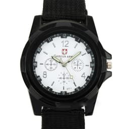 image-Somito GMT Braided Sports Watch - GEM Green, 40.5mm, Military