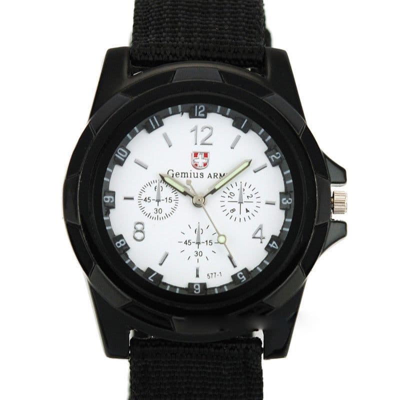 image-Somito GMT Braided Sports Watch - GEM Green, 40.5mm, Military