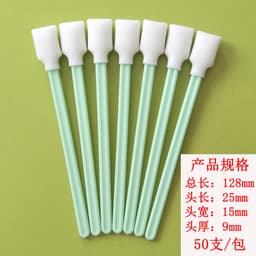 image-TX707 Sponge Cotton Swab - Industrial Cleaning 50pk