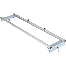 image-VEVOR Traîneau de routeur, 152,4 cm, gabarit de guidage de dalle pour travail du bois avec fonction de verrouillage, portable et facile à régler, raboteuse pour aplatir le bois, bricolage à domicile